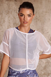 WHITE MALLATEX SHIRT