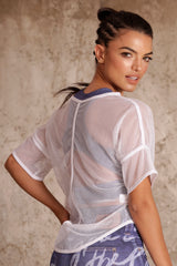 WHITE MALLATEX SHIRT